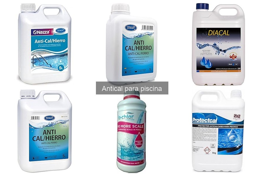 Tipos de antical para piscina y sus usos efectivos