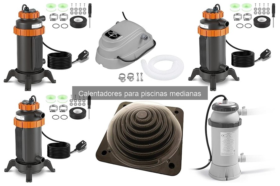 Tipos de calentadores para piscinas medianas: guía completa