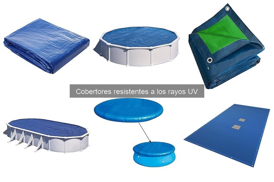Tipos de cobertores UV para piscinas desmontables