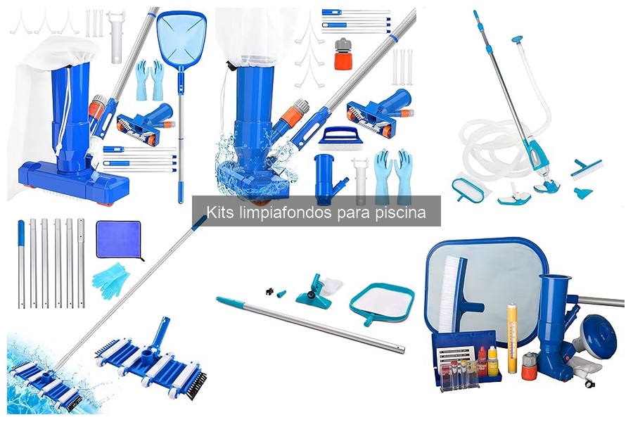 Tipos de kits limpiafondos para piscina: guía completa