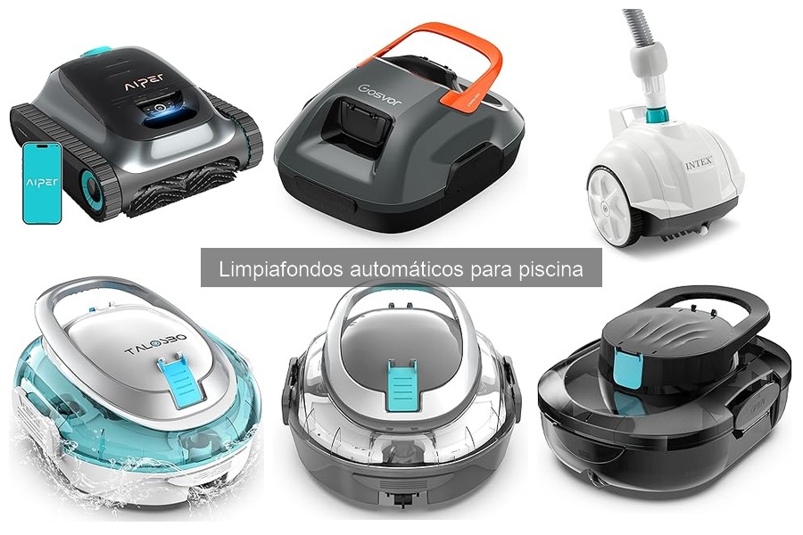 Tipos de limpiafondos automáticos para piscina en 2023