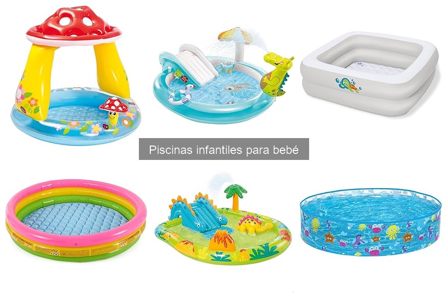 Tipos de piscinas infantiles para bebé: guía comparativa