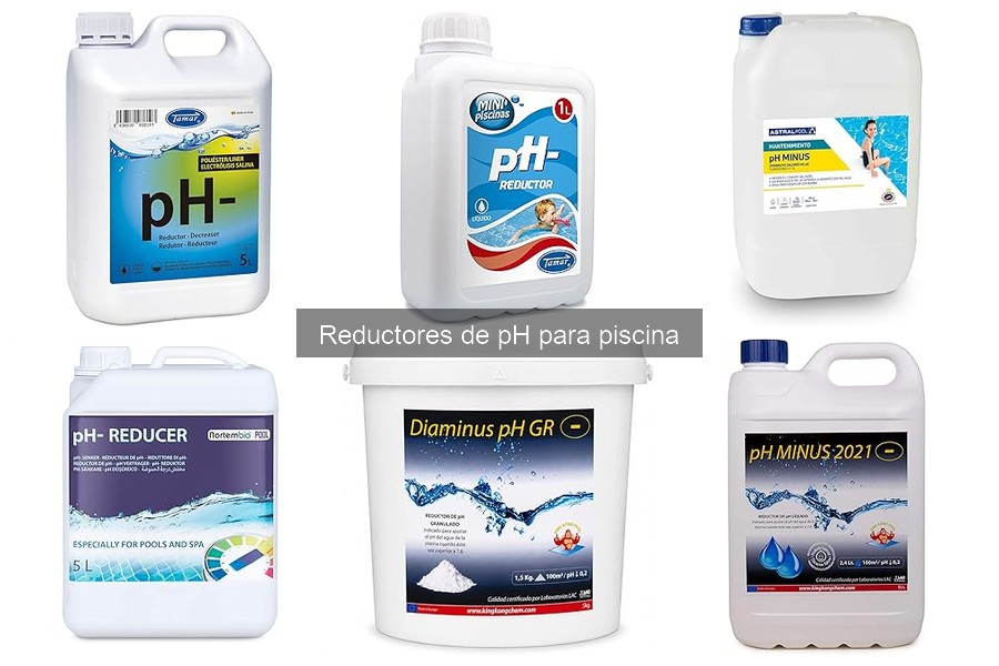 Tipos de reductores de pH para piscinas: guía completa