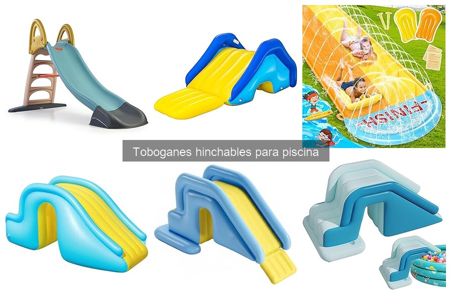 Tipos de toboganes hinchables para piscinas: Guía 2023