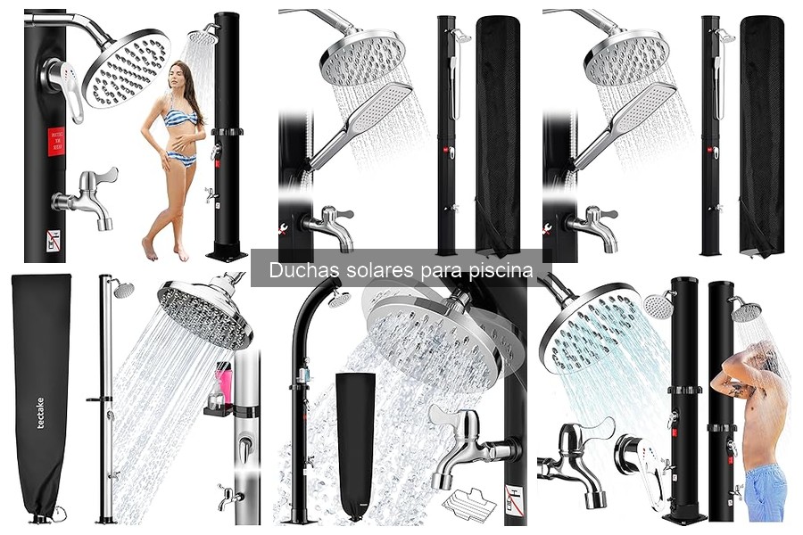 Todo sobre las duchas solares para piscina: Guía completa