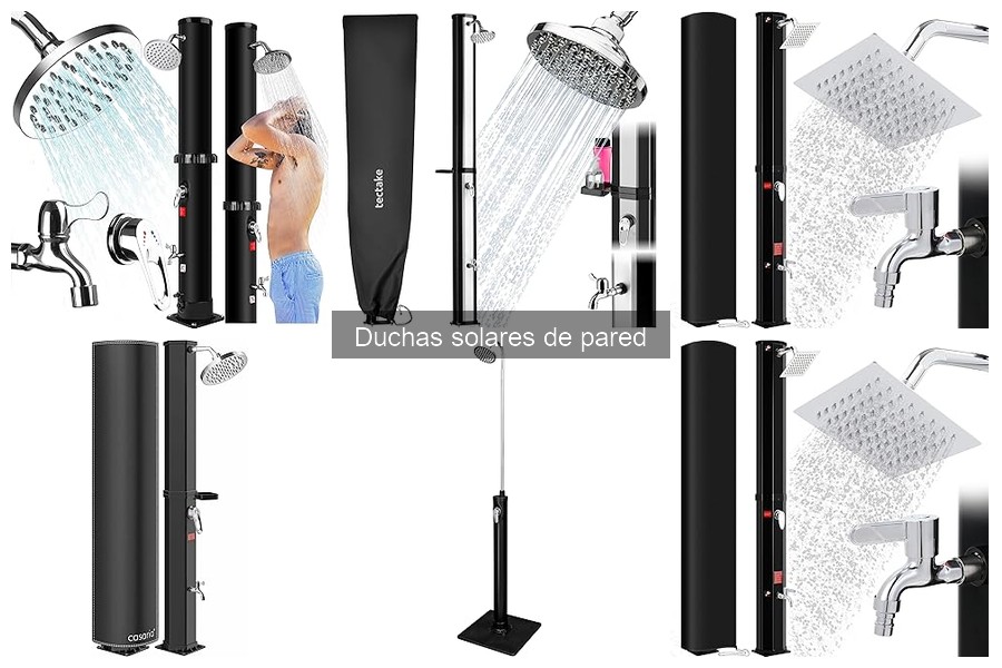 Ventajas de Duchas Solares de Pared vs. Duchas Tradicionales
