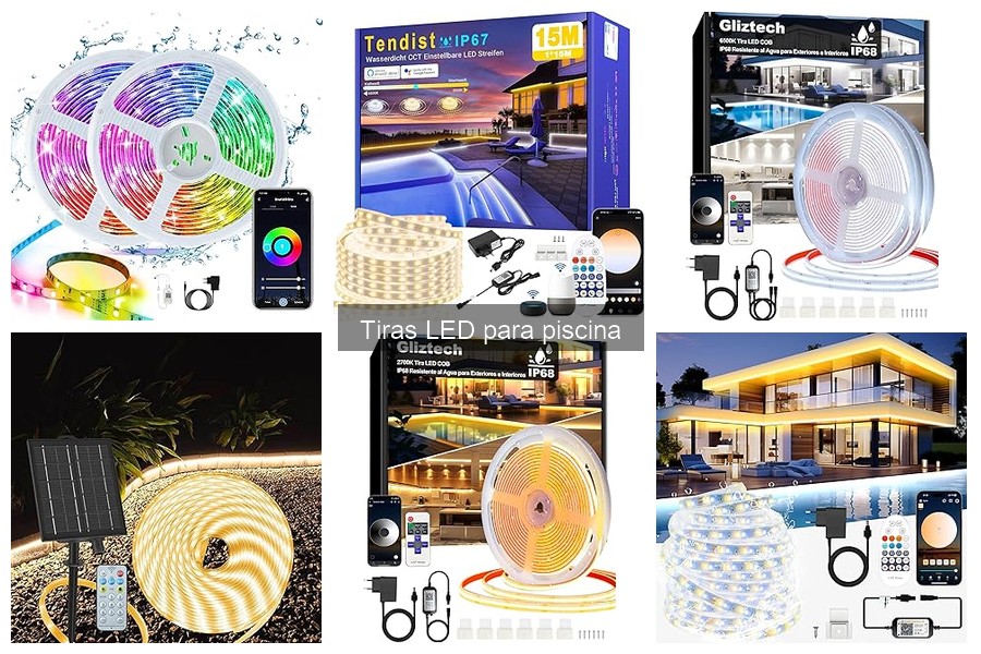 Ventajas de las tiras LED en piscinas: Eficiencia y Estilo