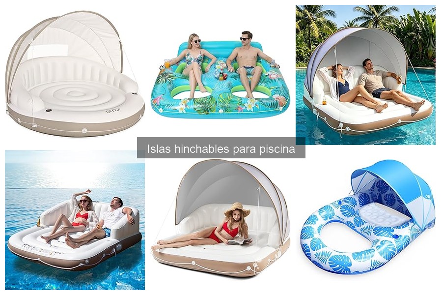 Ventajas de usar islas hinchables en la piscina