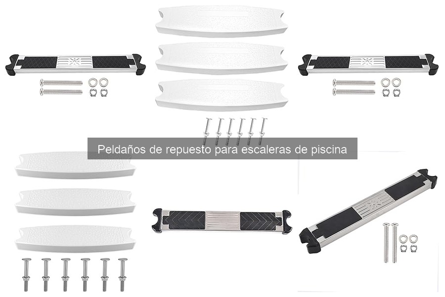 Ventajas de usar peldaños de repuesto de calidad en piscinas