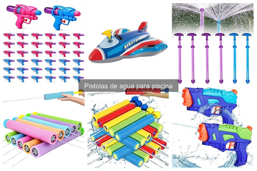 Ventajas de Usar Pistolas de Agua en la Piscina