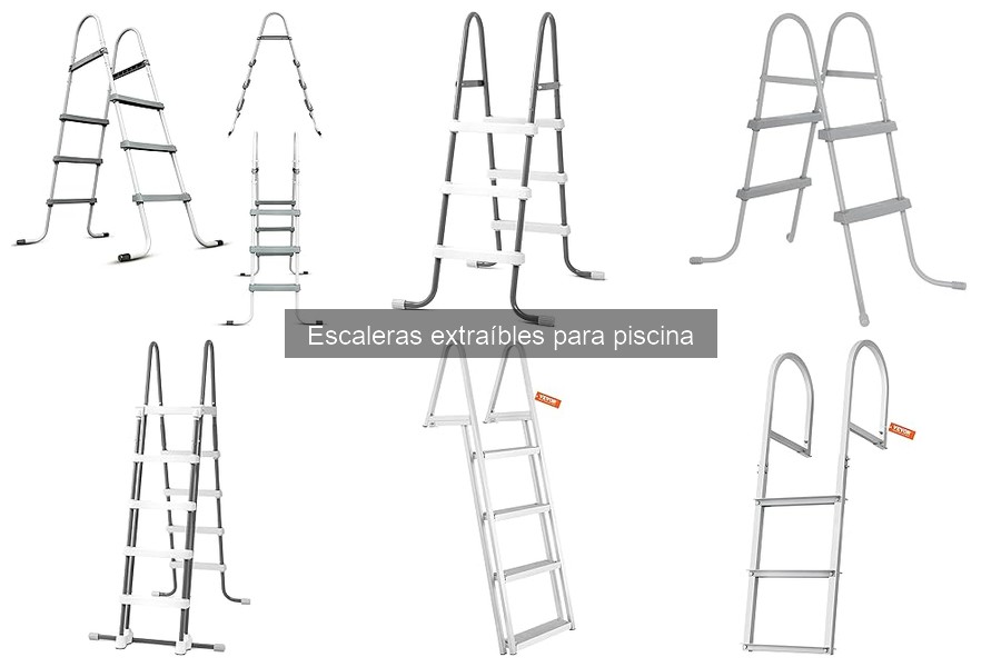 Ventajas y desventajas de escaleras extraíbles para piscina