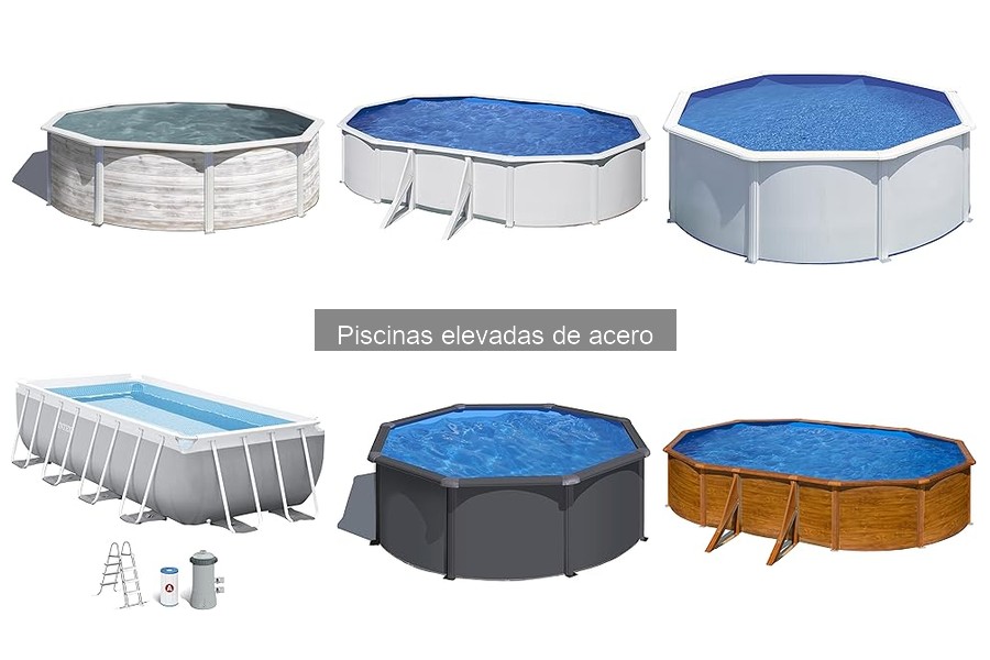 Ventajas y desventajas de piscinas elevadas de acero
